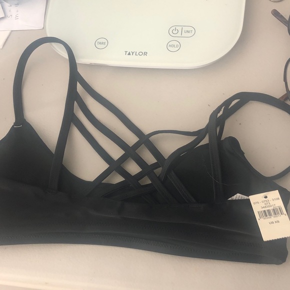 Aerie Black Strappy Bikini Top - Picture 3 of 4